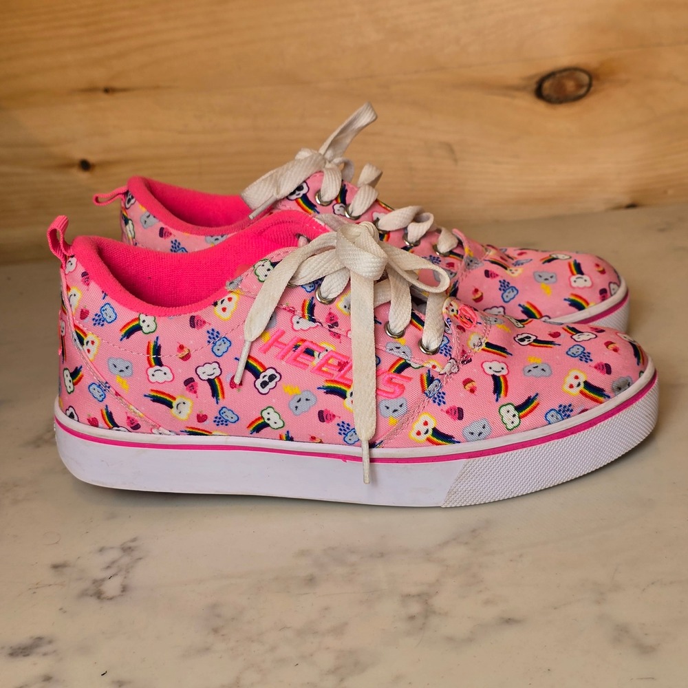 Heelys Sneakers Pink Cloud Rainbow Womens 7